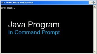 run and compile java program